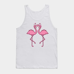 Flamingos Kawaii Tank Top